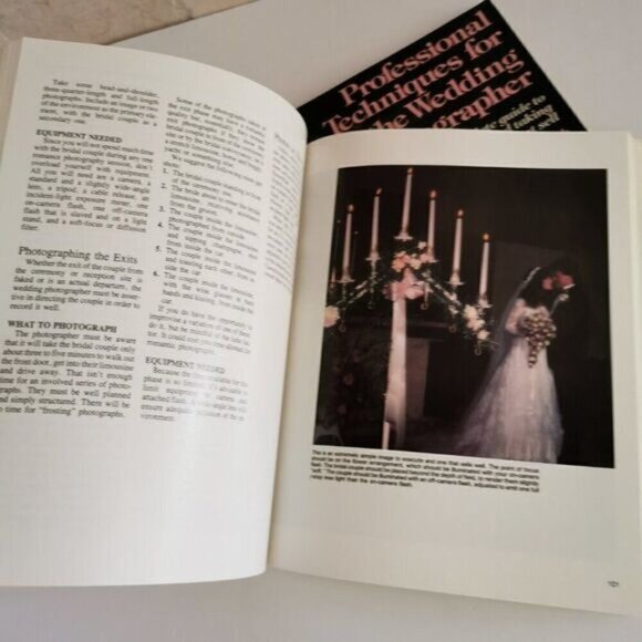 Vintage 1980s Wedding Photography Book Set of 2, Ceremony Engagement Photos - Picture 7 of 10